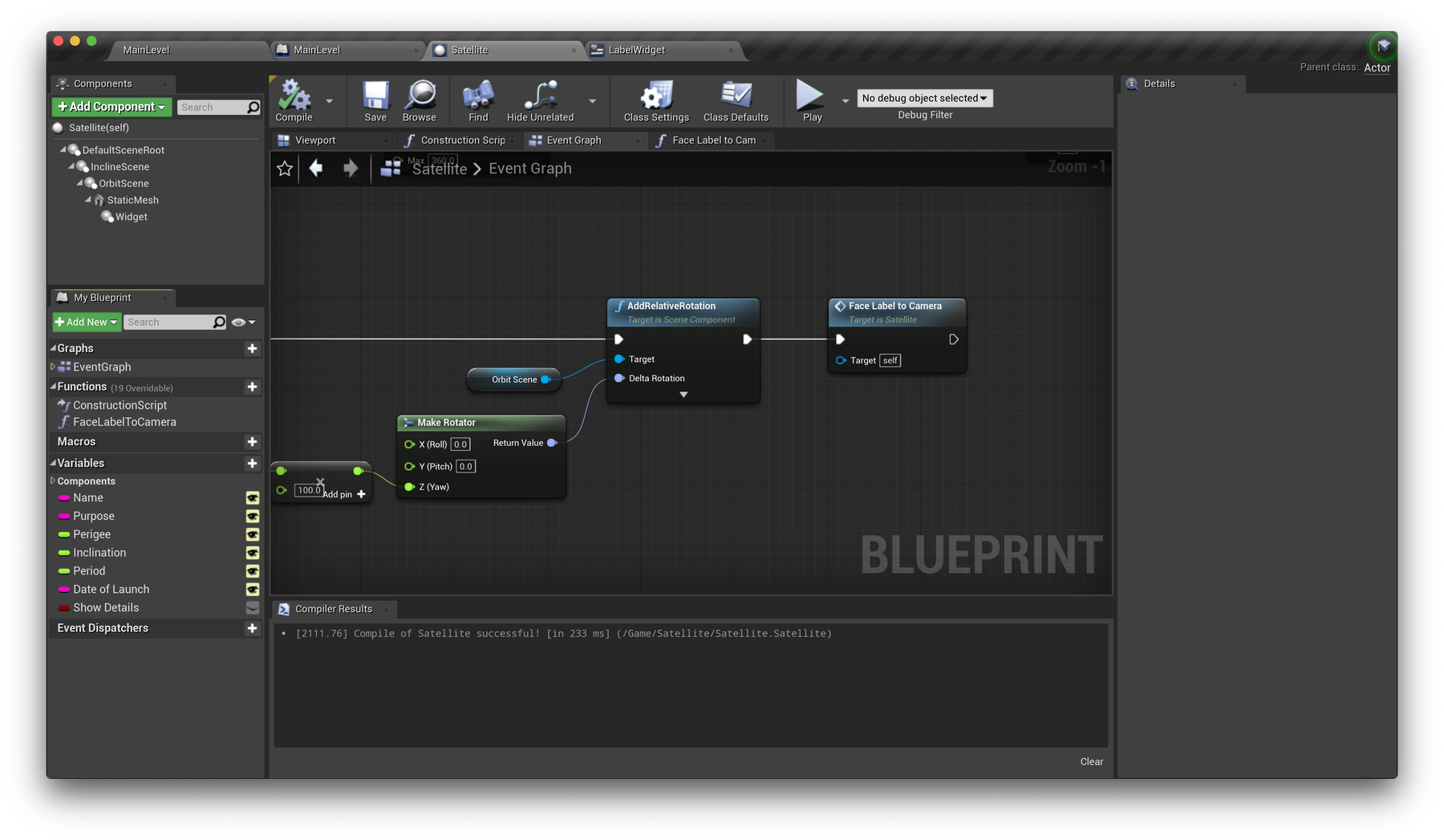 UE Tutorial - Add function to chain