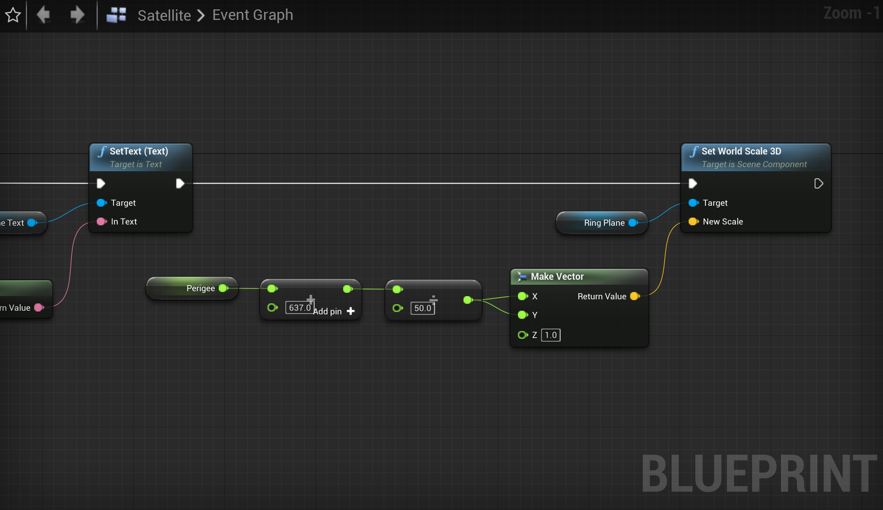 UE Tutorial - Resize ring runtime